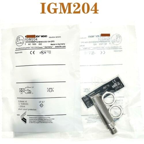 IGM204 IGM200 IGM201 IGM205 IIM200 IIM208 inductive proximity switch sensor spot