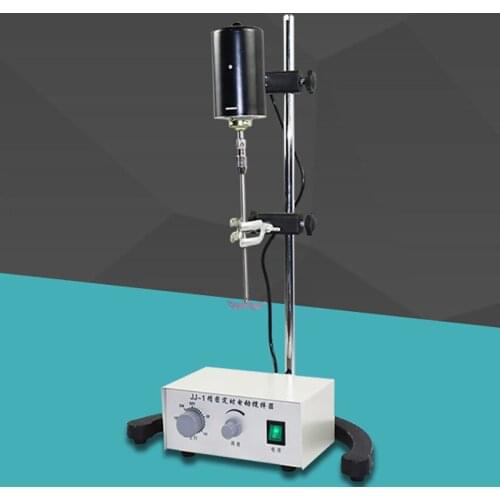 Laboratory Overhead Mixer Electric Lab Stirrer 0-3000rpm Liquid Mixing Timing Adjustable Churn Stir Machine Blender 220V/110V