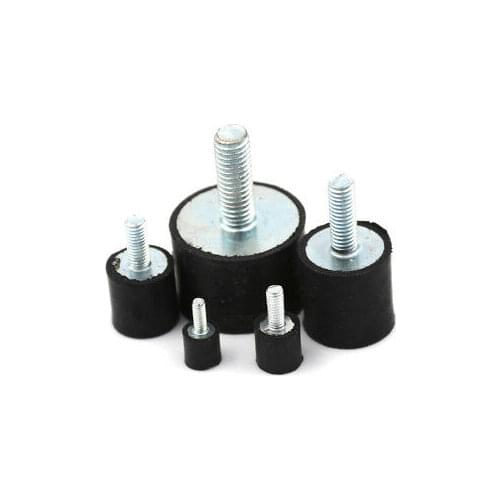 M3 M4 M5 M6 M8 Rubber Shock Absorber Anti Vibration Isolator Mounts Bobbins Tool Parts