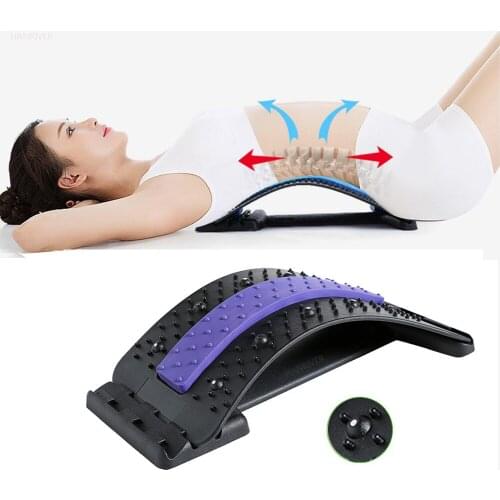 Magnetic Back Massage Muscle Stretcher Posture Corrector Stretch Relax Stretcher Lumbar Support Spine Pain Relief Chiropractic