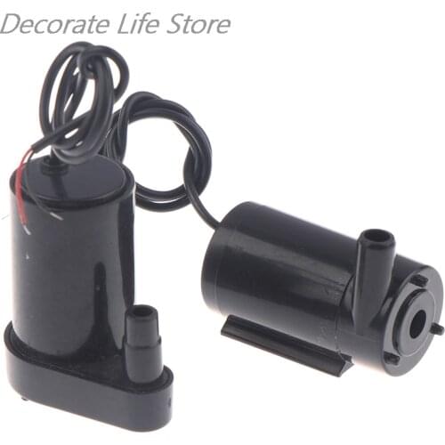 DC 5-12V Low Noise Brushless Motor Pump 1PC 3L/min Micro Submersible Water Pump