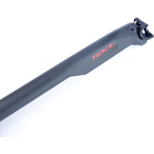 MTB Road Bicycle Seatposts Seat tube Seat Bicycle 27.2/30.8/31.6*350/400mm 3K bicycles parts matte+glossy sticker bike parts