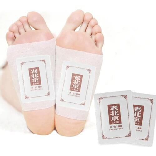 100PCS Kinoki Detox Foot Patches Artemisia Argyi Pads Toxins Feet Slimming Cleansing Herbal Body Health Adhesive Pad Weight Loss