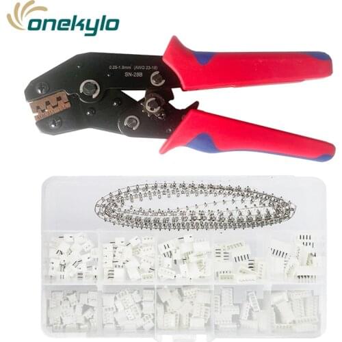 SN-28B 460 JST-PH JST Terminals Kit, 2.0mm Pitch Female Pin Header, JST PH - 2/3/4/5/6 Pin Housing Adapter Cable Connectors