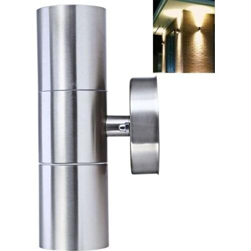 Stainless steel Outdoor LED Wall Light Waterproof IP65 Wall mounted Lamps modern Sconce Decoration Lights 90-260V porch lighting