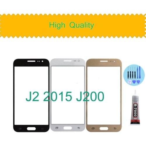 Front Outer Screen Glass Lens Replacement Touch Screen For Samsung Galaxy J2 2015 J200 J200F J200Y J200G J200H J200GU