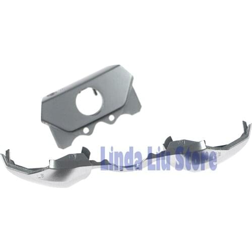 Silver Color Module Limited Edition LB RB For Xbox One holder Elite Controller Bumpers stand Buttons 10sets