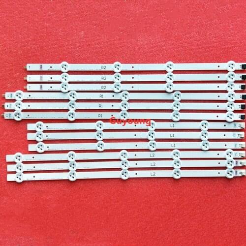 12PCS / set LED backlight strip for LG TV 47LA620S 6916L-1259A 6916L-1260A 6916L-1261A 6916L-1262A LC470DUE