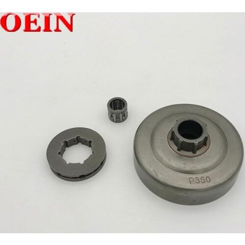 .325" 8 Teeth Clutch Drum Sprocket Rim Cage Bearing Fit For PARTNER 350 351 Chainsaw Parts