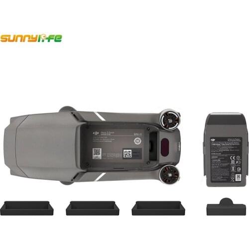 Drone Body Battery Charging Port Protector Silicone Cover Cap for DJI MAVIC 2 PRO & ZOOM