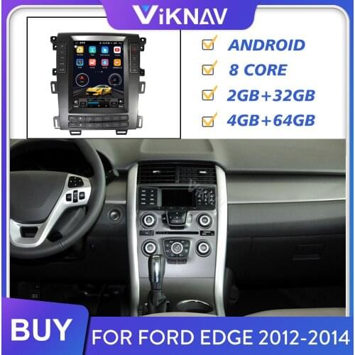Car Radio for Ford Edge 2012 2013 2014 Android Auto Stereo Multimedia Player Head Unit GPS Navigation Screen