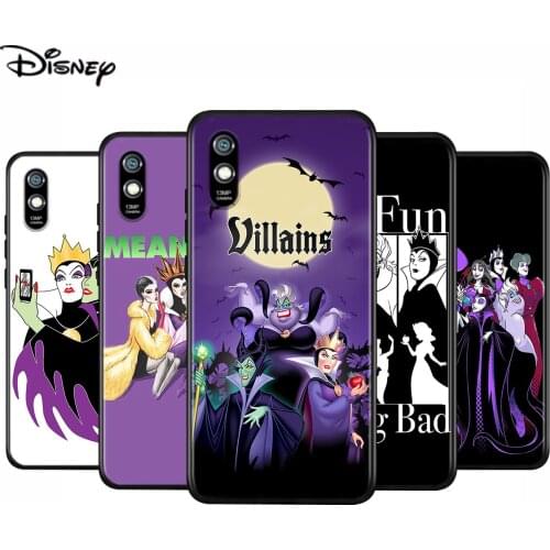Silicone Cover Disney Dark Villains For Xiaomi Redmi 9 9T 9C 8 7 6 Pro 9AT 9A 8A 7A 6A S2 5 5A 4X GO Phone Case