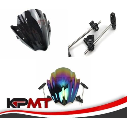 For 2007 - 2018 Suzuki Bandit 650 GSF650N 1250 GSF1250N 150 GSX150 SV650 Street Bikes Wind Deflectors Windshield Windscreen