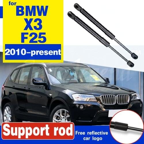 For BMW X3 F25 2010-present 51237210727 Car-styling Exchange Bonnet Hood Gas Shock Lift Strut Bars Support Rod Bracket