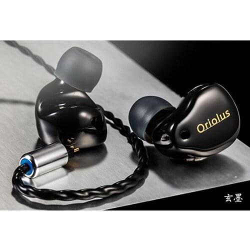 Oriolus Finschi HiFi Version 1BA+1DD Hybrid Drivers In-ear Monitor Earphone IEM Earbud with 2 Pin/0.78mm Detachable Cable