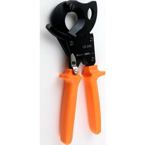 LK-240 New Ratchet Cable Cutter Cut Up To 240mm2 Wire Cutter Hand tools