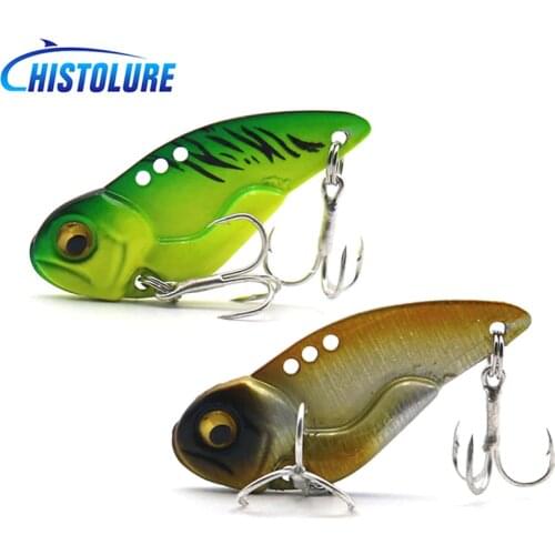 HISTOLURE Metal VIB 8g/14g/20g Vivid 3D Eyes Hard Bait Long Casting Sinking Winter Fishing Lure Professional Wobblers