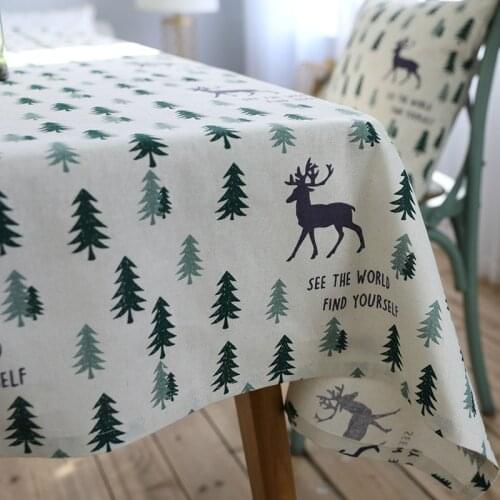 RUIER HOME Linen Tablecloths On The Table