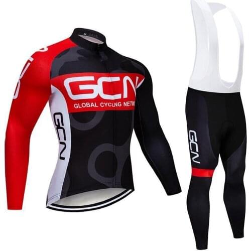 Cycling jersey winter warm fleece suit team riding long sleeved trousers sportswear ropa ciclismo hombre bike MTB bib warmer set