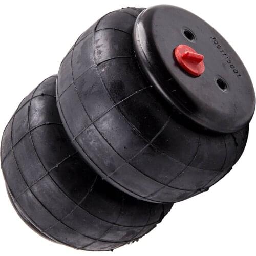 2E2500 Universal Shock Absorber Air Spring Bag 2500LBS 1/2" for Trucks Aftermarket Air Suspension Spring Bag 2500LBS