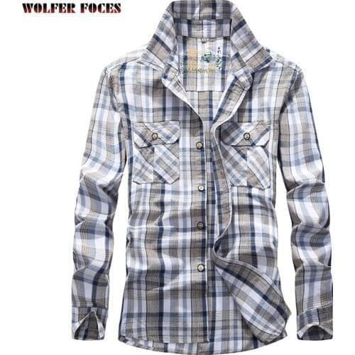 Men's Long Shirts Wolfer forces China