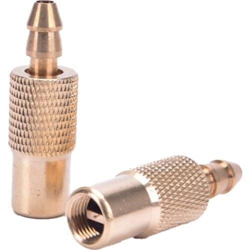 1Pc Car Clip Clamp Connector Adapter Dropshipping Auto Brass 6mm Tyre Wheel Tire Air Chuck Inflator Pump Valve