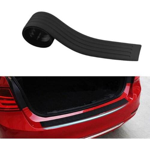 Car styling,New Rubber Rear Guard Bumper Protector Trim Cover For Subaru Forester Outback Lmpreza Justy Legacy Tribeca XV