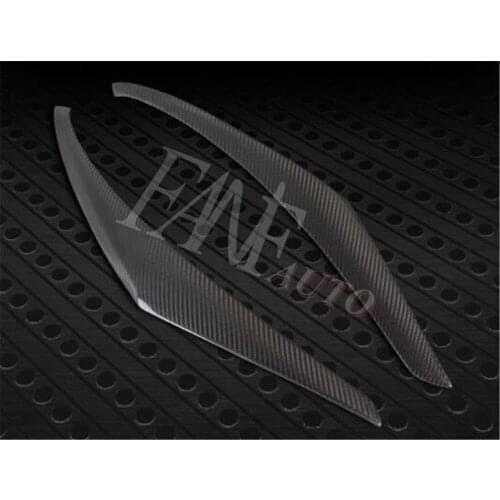 Carbon Fiber Headlight Cover Eyebrows Eyelids for Honda Accord 8TH 2008-2012