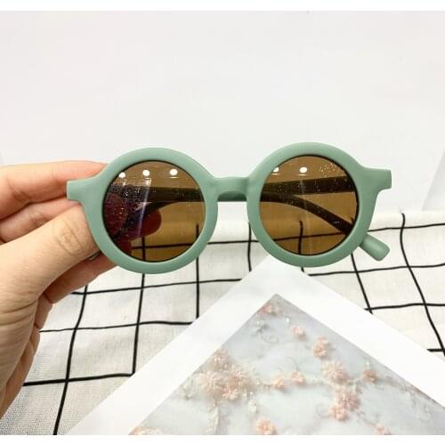 Classic Children Glasses Fashion Round Kids Sunglasses Boys Girls Vintage Sun Glasses UV Protection Eyewear Lentes De Sol Gafas