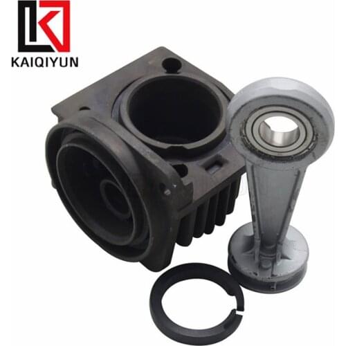 Air Suspension Compressor Cylinder Head Piston Rod Piston Ring Kit For Audi Q7 A6 C6 2003-2015 4L0698007 4F0616006 4F0616007