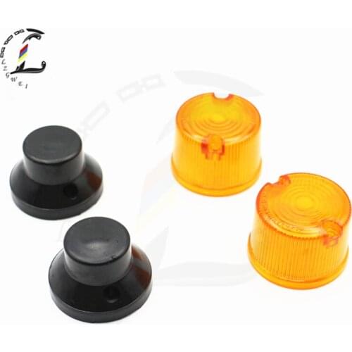 Motorcycle Signal Light Lens Direction Lamp Housing For Kawasaki KDX250 KLX250 Turn Indicator Guard