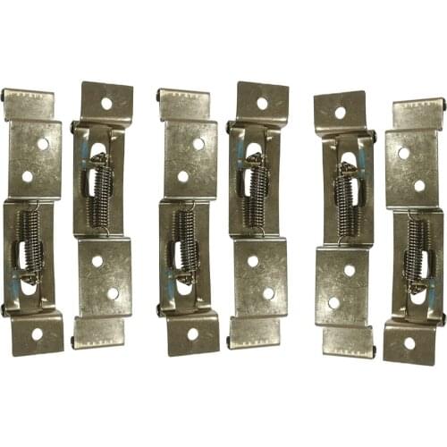 Spring Truck Frame Bracket Loaded Holder Number Plate Clips Car Trailer