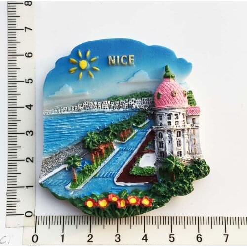 France Bordeaux Refrigerator Magnetic Sticker Famous Landscape Fridge Magnet Modern Home Kitchen Decoration