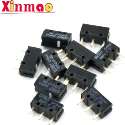 5PCS/LOT New Authentic OMRON Mouse Micro Switch D2FC-F-7N Mouse Button Fretting D2FC-E-7N D2FC
