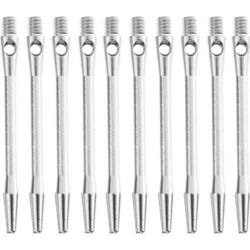 10 Pieces 52mm Sturdy Alloy Dart Shafts Stems Indoor Games Accessories