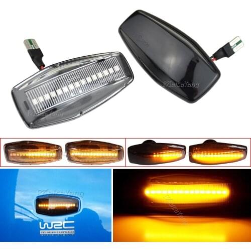 For Hyundai I10 Trajet Sonata Elantra Getz XG Tucson Terracan Coupe Matrix Dynamic Turn Signal Light LED Side Marker Indicator