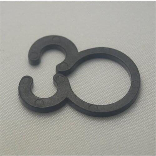 Injection molding 5 pcs x 1281 Braided Sleeve Clip for Ultimaker 2 /UM2 Extended bowden tube print cable