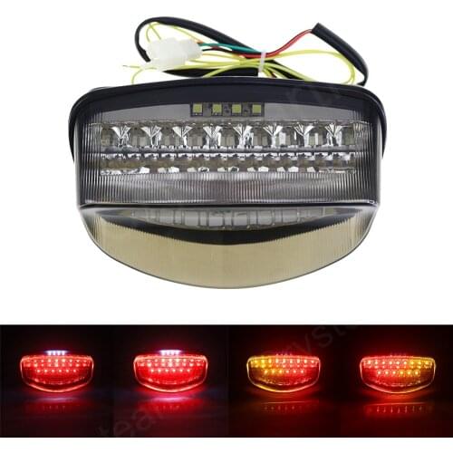 Motorcycle Rear Tail Light Brake Turn Signal Integrated LED Light For Honda CBR1100XX HORNET 600 1998 1999 2000 2001 2002-2003