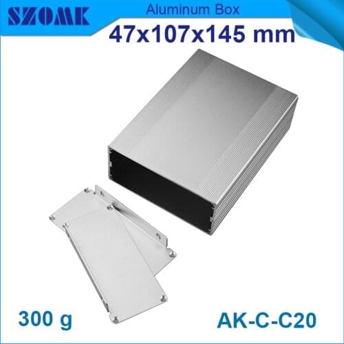 10 pcs/lot aluminum boxes electronics for GPS enclosures surface good looking fit PCB size 43x103mm aluminum housing