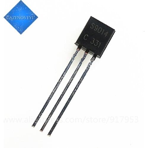 100pcs/lot S9012 S9013 S9014 S9015 S9018 TO-92 new original In Stock
