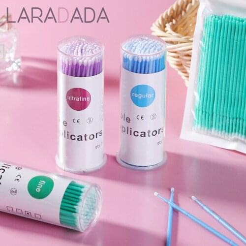 100Pc/bag Disposable Lip Brush Eyelash Makeups Brushes Lash Extension Mascara Applicator Lipstick Wands Set Cosmetic Makeup Tool