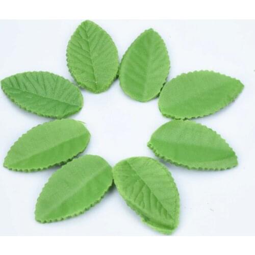 200pcs artificial plants diy gifts box Christmas wreath flowers for scrapbooking home decor silk roses leaf fake green leaves