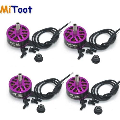 4set/lot Mitoot R2306 2306 2400KV Brushless Motor CW CCW support 4-5S For FPV RC Drone Quadcopter Multirotor