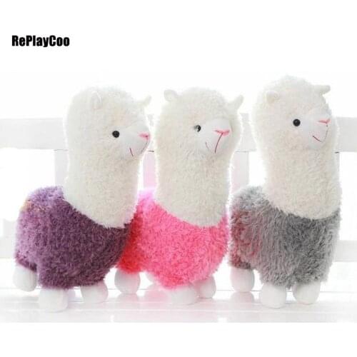 60cm/24'' Kawaii Alpaca Plush Toy Alpacasso Stuffed Animal Soft Alpaca Stuffed Kids Toys Baby Toy Alpacasso Gift For Children 21