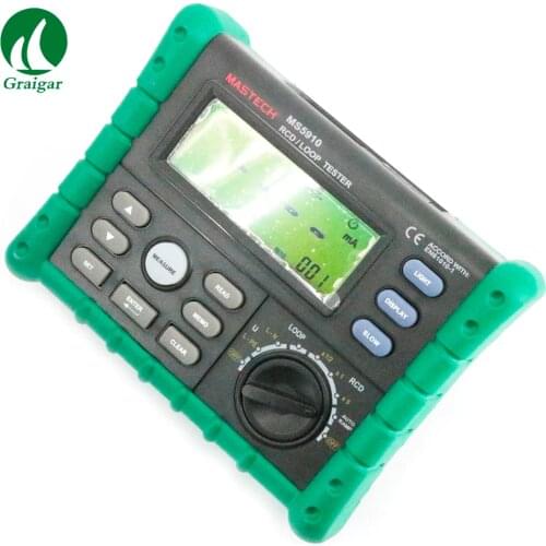 Free shipping MASTECH MS5910 RCD/Loop Resistance Tester Circuit with USB Interface
