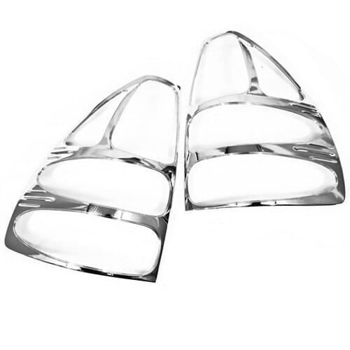 Chrome Tail Light Cover for Toyota Prado Land Cruiser FJ120