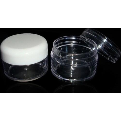 Wholesale Refillable Bottles 25G Portable Subpackage Cosmetics PotTravel Suit Empty Cream Container 4000pcs/lot free shipping