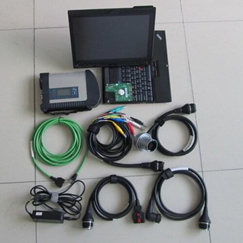 Mb star c4 laptop x201t touch screen I7 4G with software 2020.6 newest 320gb hdd full set diagnostic scanner for car and truck