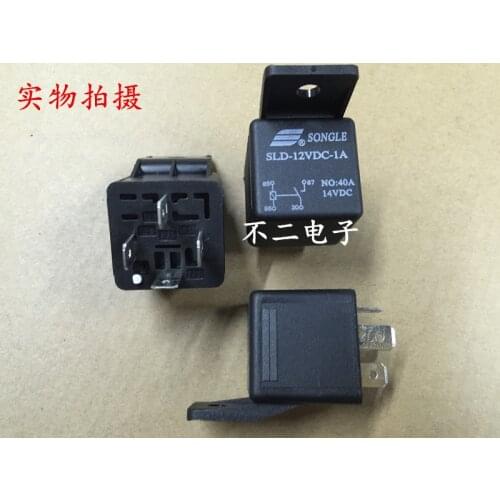 Relay SLD-12VDC-1A 12V coil 4 feet a group of normally open 40A car relays