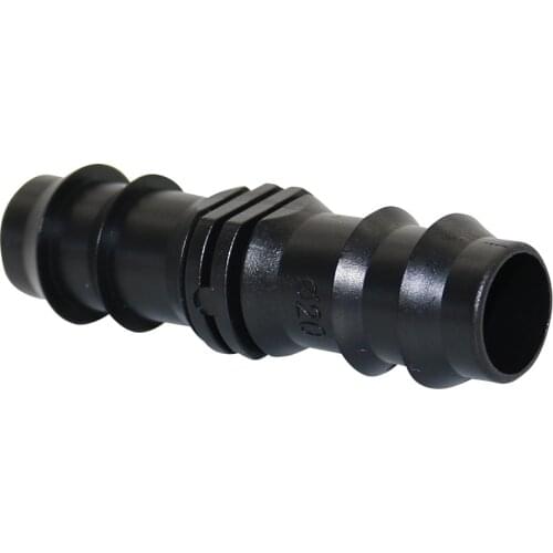 DN20 Garden hose joint straight pipe barb joint drip irrigation hose fittings agricultural greenhouse pipe joint 10pcs